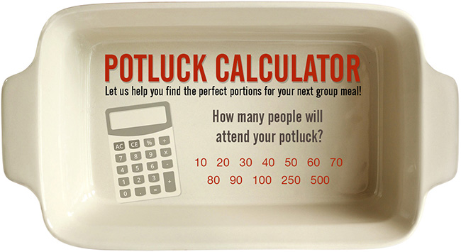 Our New, Interactive Potluck Calculator