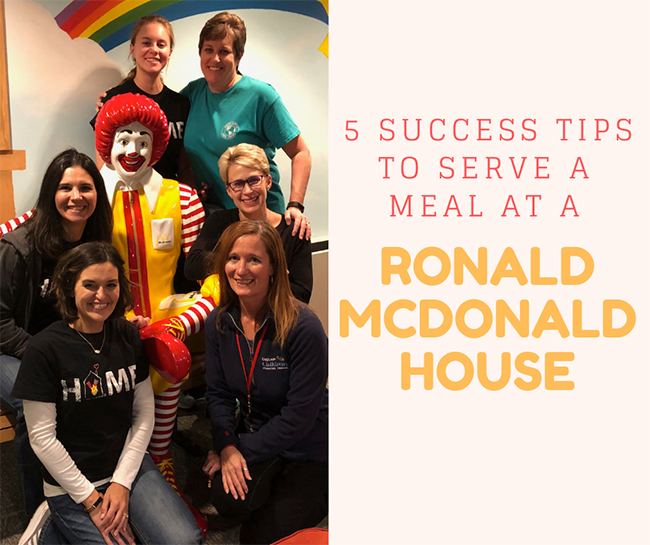 5 Tips for Serving at a Ronald McDonald House