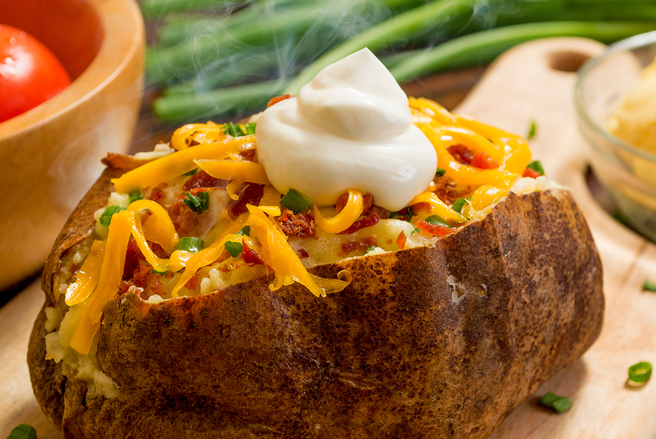 Bring Them A Baked Potato Bar