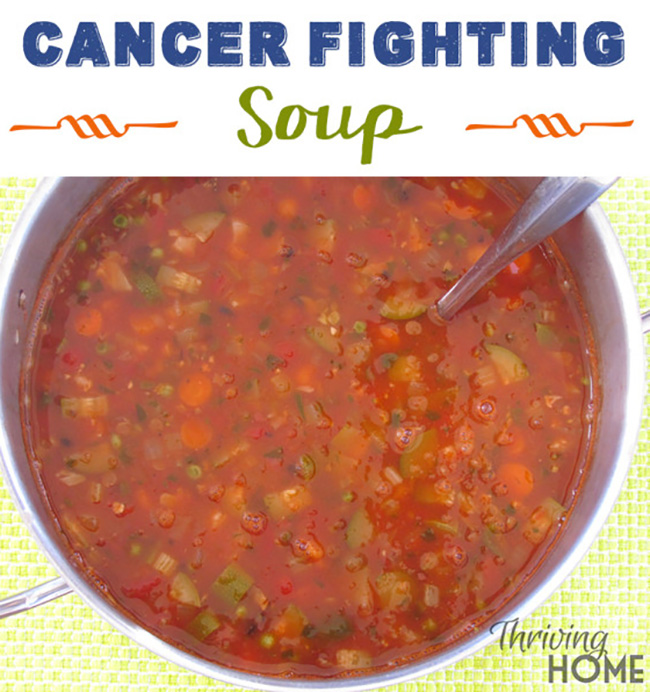 Cancer Fighting Soup Recipe (for my girl, Darcie)