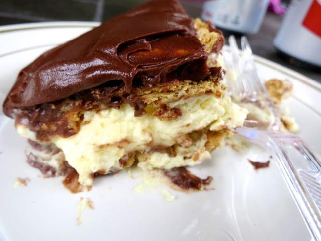 Eclair Pudding Cake