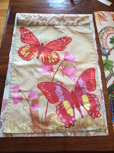 DIY Garden Flag