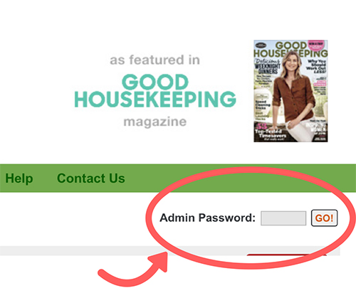 Advanced Settings Available to Meal Coordinators