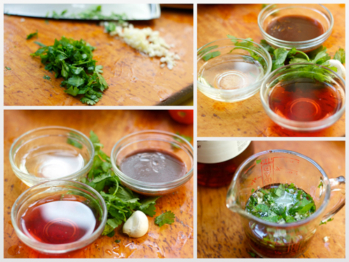 Black-eyed Pea Salad with Toasted Pita Wedges