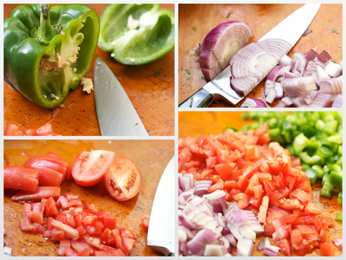 Black-eyed Pea Salad with Toasted Pita Wedges