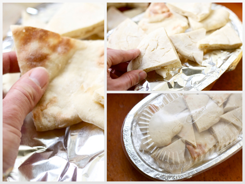 Black-eyed Pea Salad with Toasted Pita Wedges