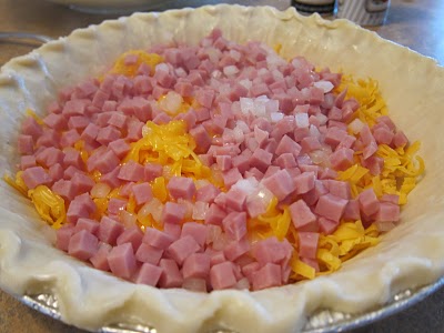 Easy Ham and Cheese Quiche