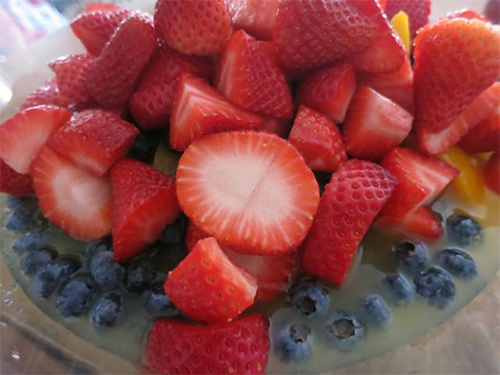 Fruit Salad with a Simple Secret Ingredient