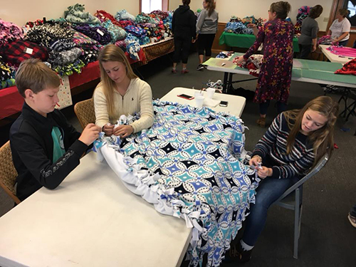 Knitting and Knotting for Others