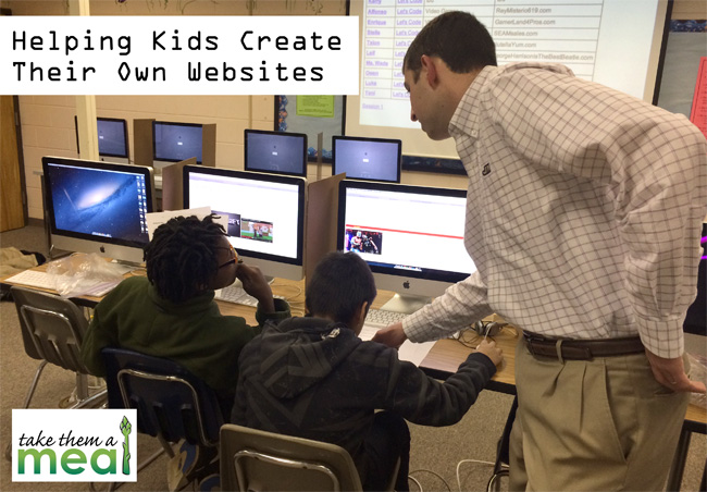 Helping Kids Create Their Own Websites