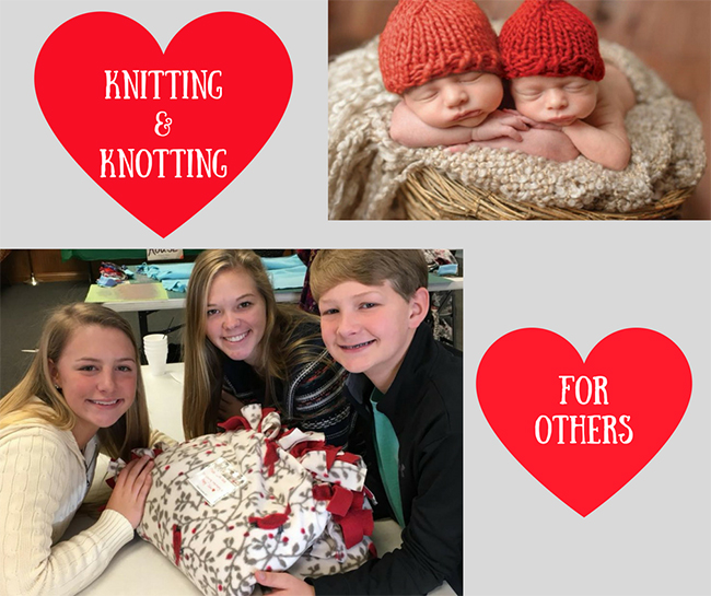 Knitting and Knotting for Others