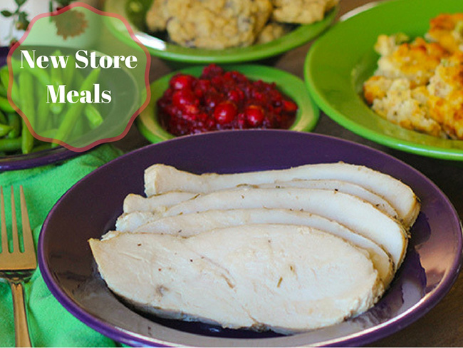 New Meals Now Available