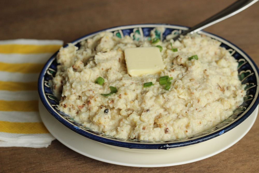 Garlic Mashed Cauliflower