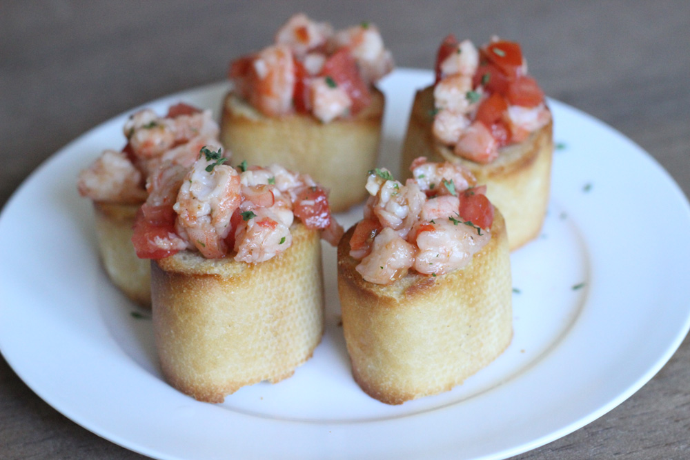 Shrimp Bruschetta