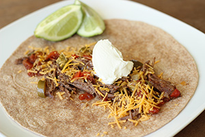 Flank Steak Fajitas