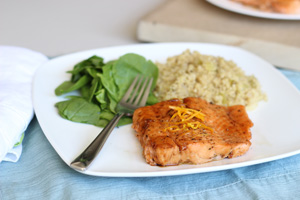 Pineapple Teriyaki Salmon