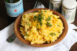 Pasta with Butternut Parmesan Sauce