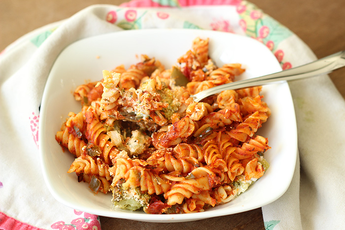 Broccoli Casserole with Two Sauces